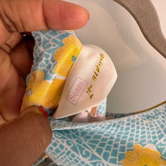 Vintage sears medium cotton feel multi colour dress… - Picture 2 of 6